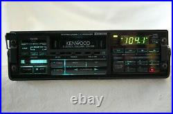 Vintage Kenwood KRC-636 AM/FM cassette car stereo #15 Lambo Ferrari BMW old rare