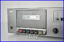Vintage NAD 6240 Stereo Cassette Tape Deck Player Recorder -Japan Made-SERVICED