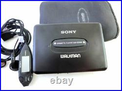 Vintage Restored SONY WALKMAN WM-EX999 Cassette Tape player Very good work
