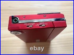 Vintage SONY Walkman WM-30 Stereo Red Refurbished Working Good