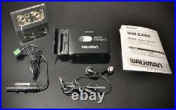 Vintage SONY Walkman WM-EX66 Cassette tape Refurbished Working Good