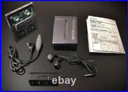 Vintage SONY Walkman WM-EX677 Cassette tape Refurbished Working Good