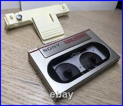 Vintage Sony WM-10 Walkman With Belt Clip, Refurbished And Fully Functional