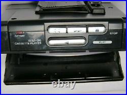Vintage Sony Walkman Cassette Player Wm-36 Dolby 1987 New Belts Refurbished