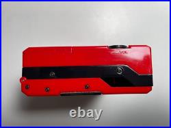 Vintage Sony Walkman WM-F55 Red, Restored & Fully Functional Vintage Sony Walkman WM-F55 Red, Restored & Fully Functional