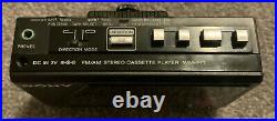 WORKING Vintage Sony Walkman WM-F77 FM/AM Cassette Player with Original Headphones