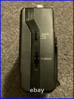 WORKING Vintage Sony Walkman WM-F77 FM/AM Cassette Player with Original Headphones