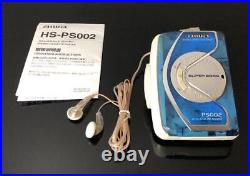 Walkman Portable Cassette Player Aiwa Ps002 Refurbished Fully Working #001