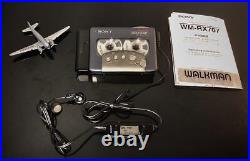 Walkman Portable Cassette Player Sony Wm-Rx707 Refurbished Fully Working #001