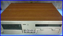 Yamaha Tc-920 Cassette Player Deck Wooden SERVICED WORKING tape 1970s Vintage