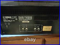 Yamaha Tc-920b Cassette Deck Player SERVICED WORKING Vintage Stereo Hifi